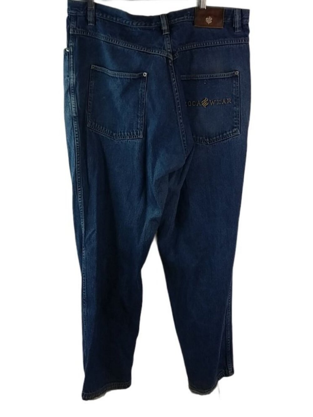 RocaWear 39x33 Mens Dark Baggy Style Jeans